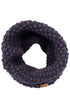 GOOD TIMES Merino Wool Snood - Dark Purple